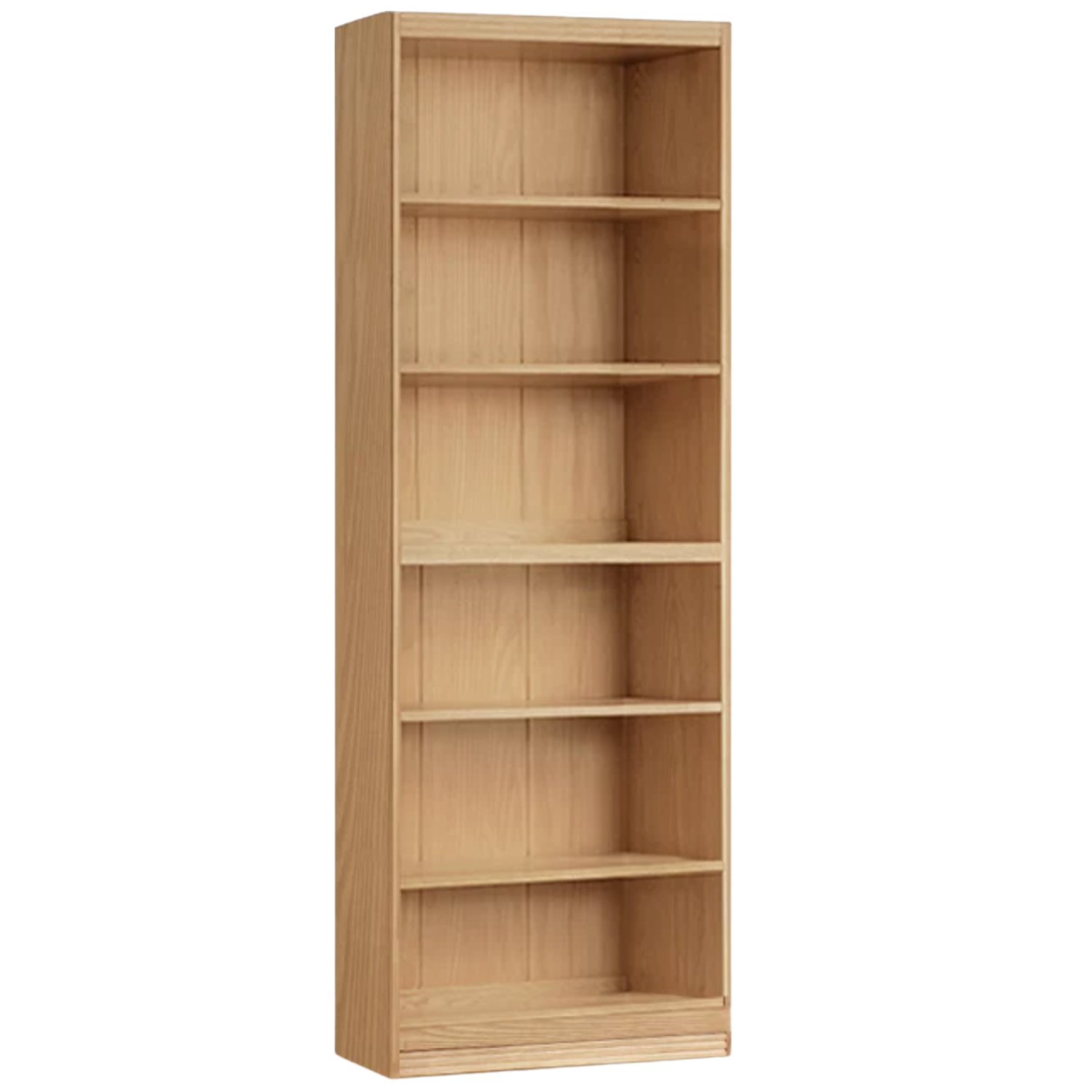 Ash, Oak, Cherry Solid Wood Bookshelf Integrated Wall-Mounted