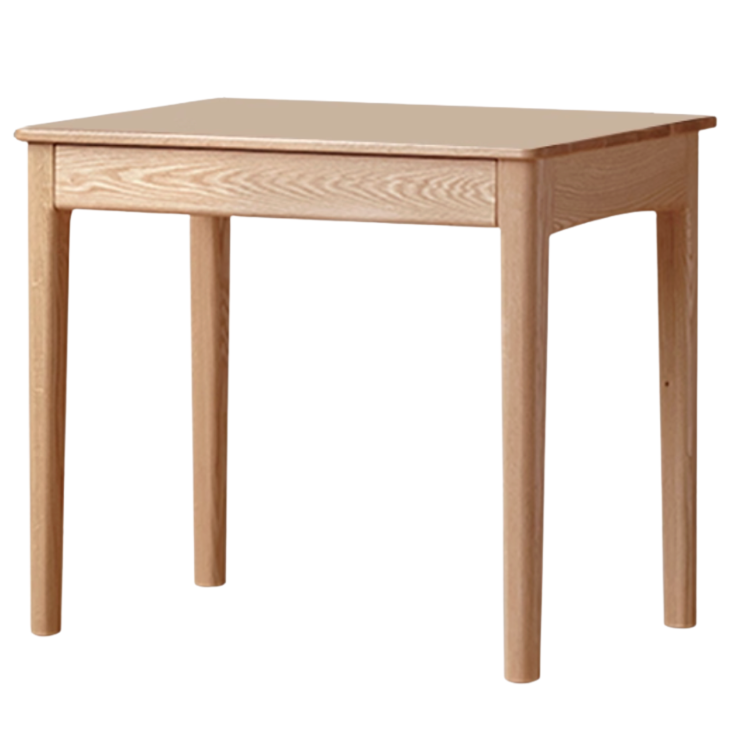 Oak, Ash Solid Wood Modern Desk Bookshelf Integrated