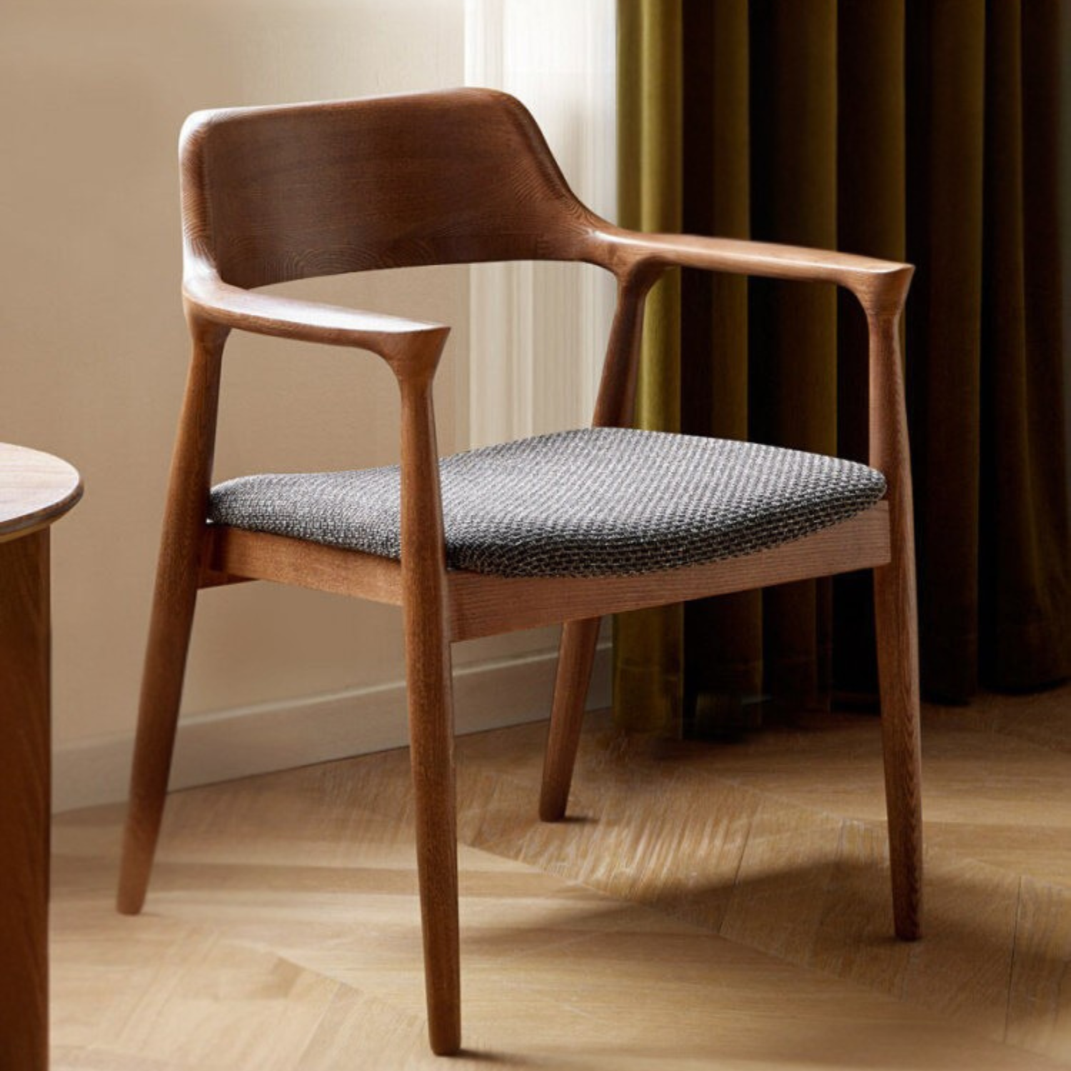 Ash solid wood Hiroshima chair*