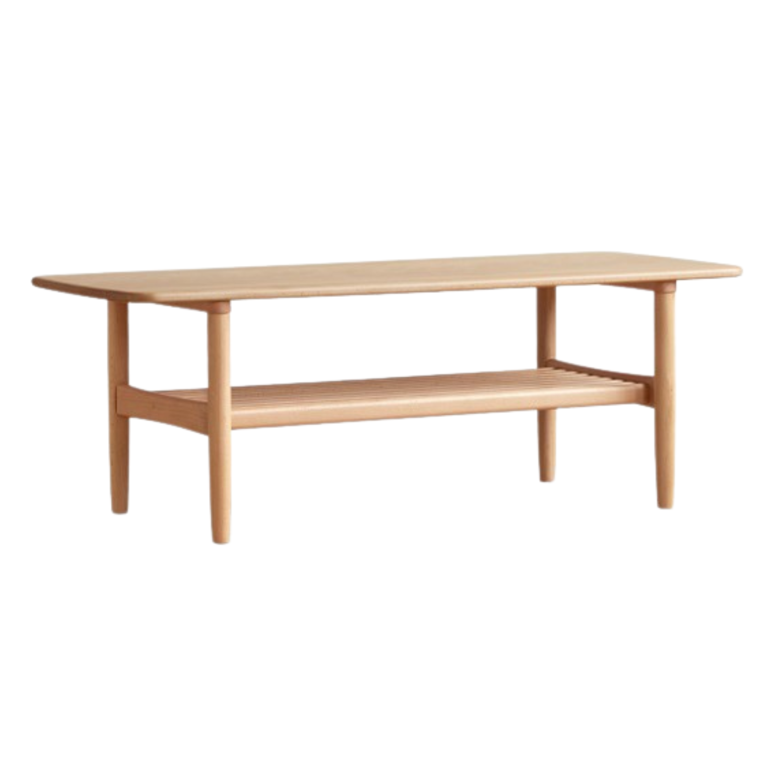 European beech solid wood modern coffee table