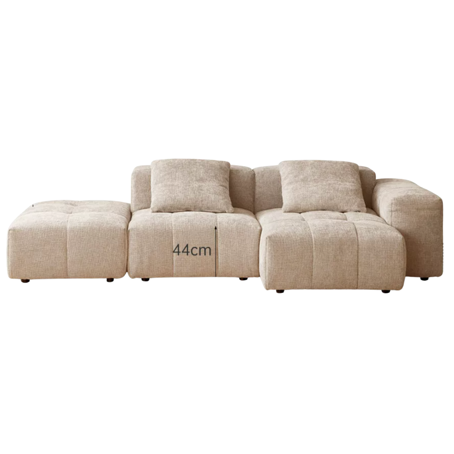 Modular Chenille Sofa – Modern Casual Free-Combination Sectional