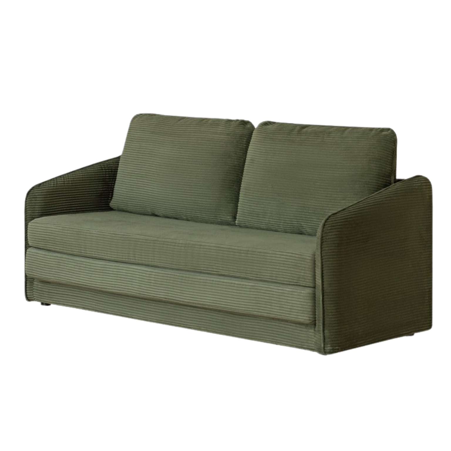 Fabric floor folding dual-purpose sofa