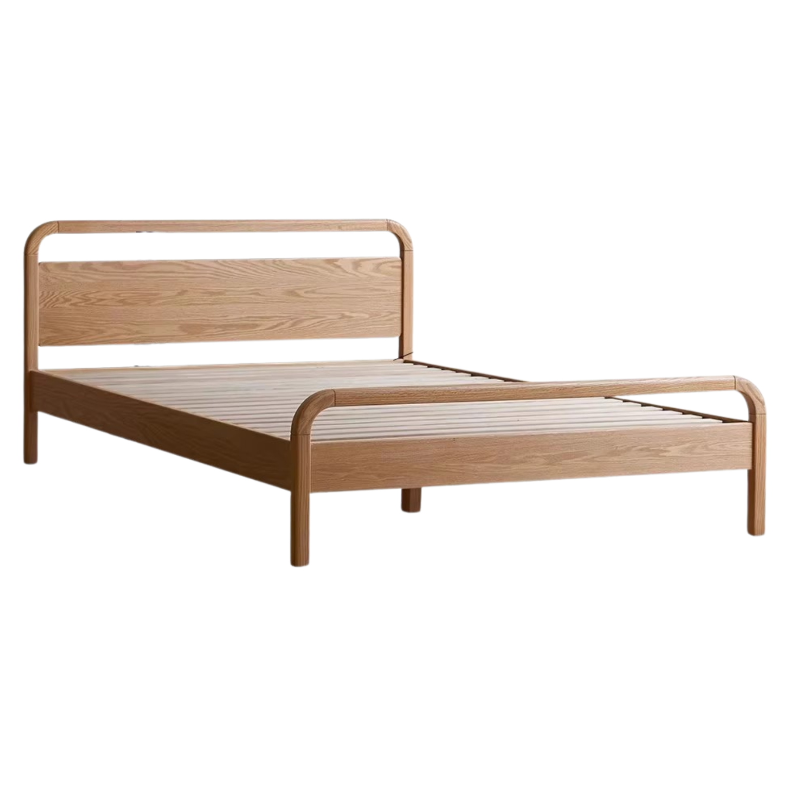 Oak Solid Wood Children's Single Bed