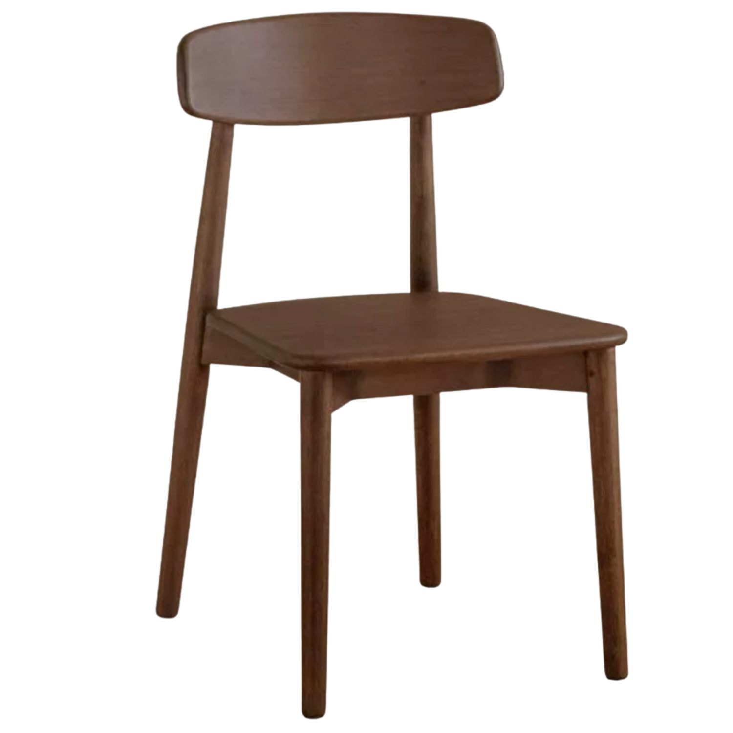 Set 4 pcs Black Walnut, White Ash, Oak, Sandalwood, Golden Rosewood, Solid Rubberwood - Chair