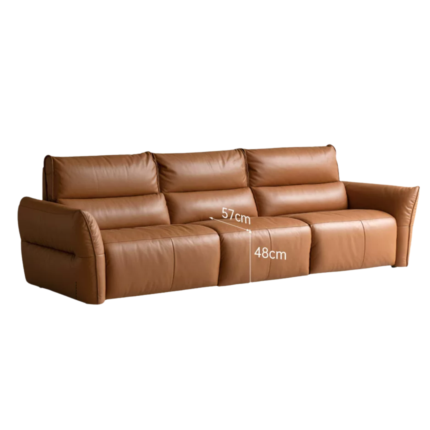 Genuine Leather Electric Luxury High Backrest Sofa