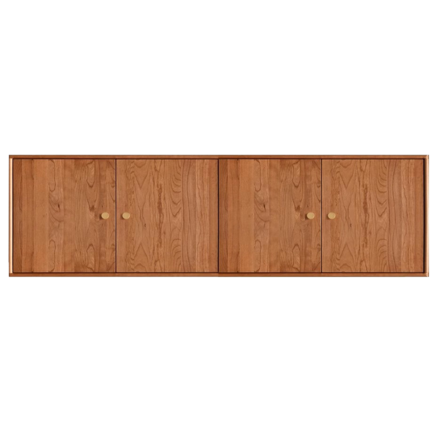 Сherry solid wood Exquisite Wardrobe ::