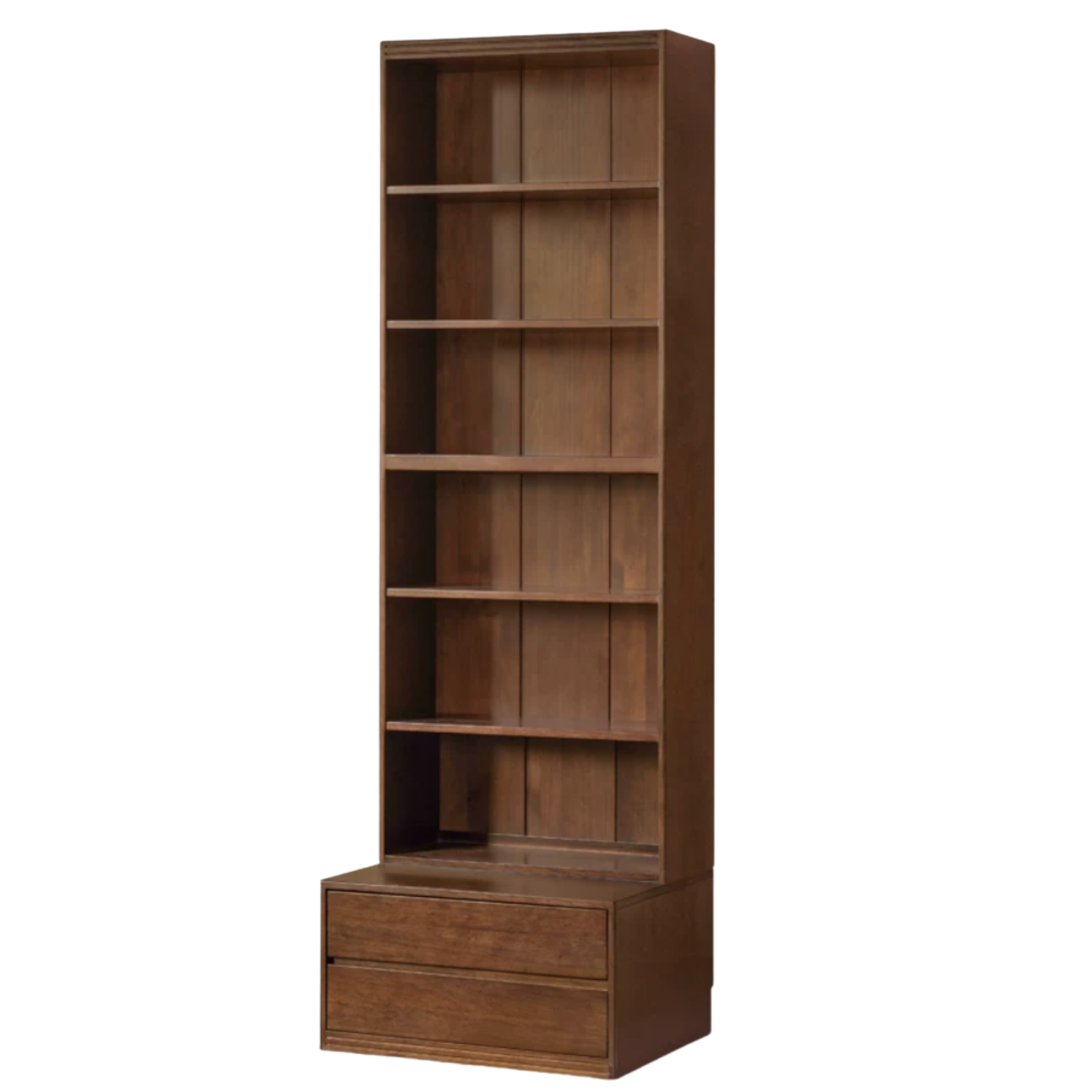 Sandalwood, Oak, Golden Pearwood, Ash Solid Wood Combination Bookcase
