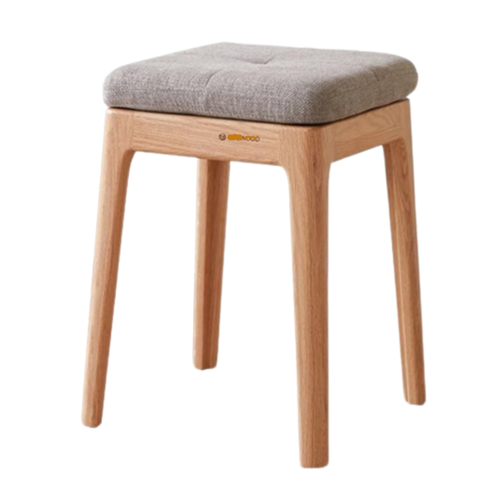 Oak solid wood comfortable soft pack dining stool