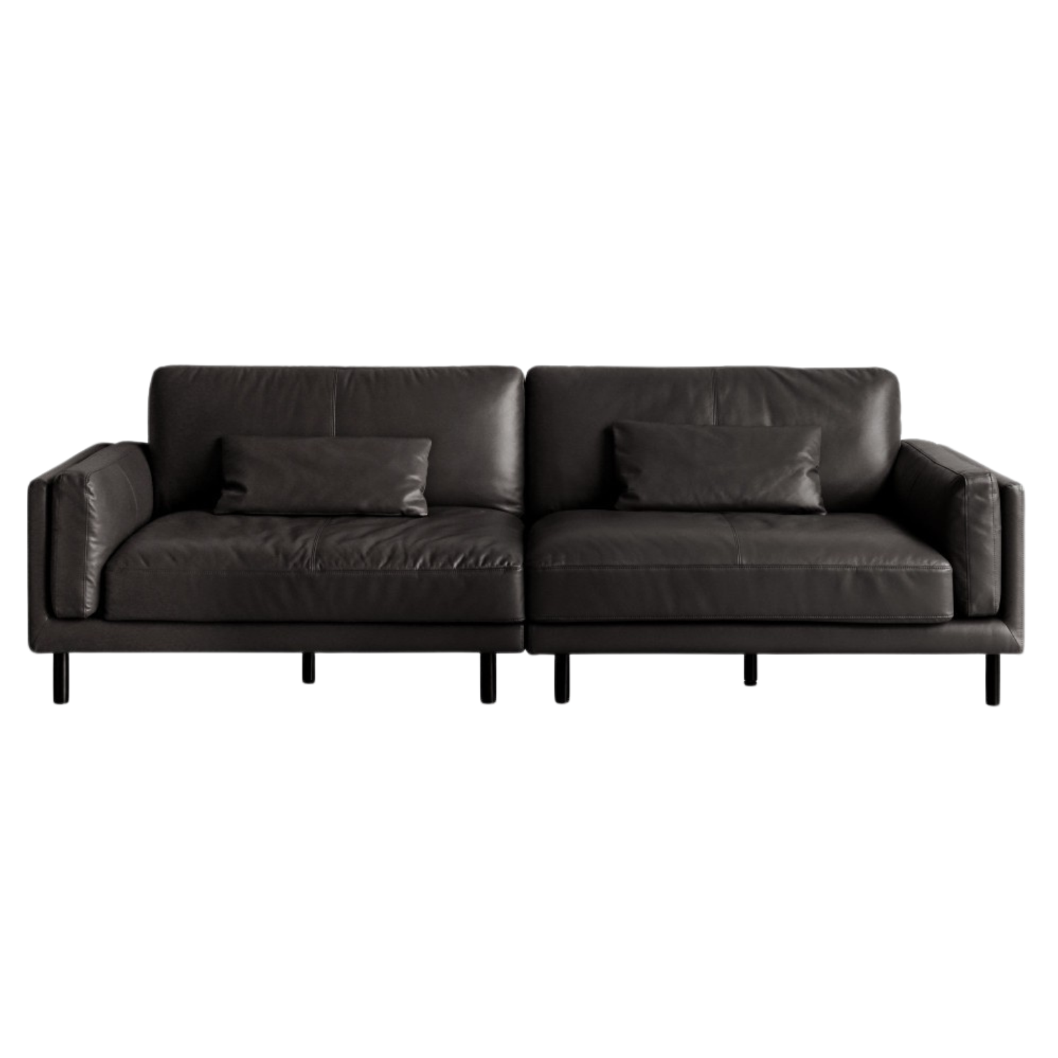 Leather Italian Minimalist Sofa