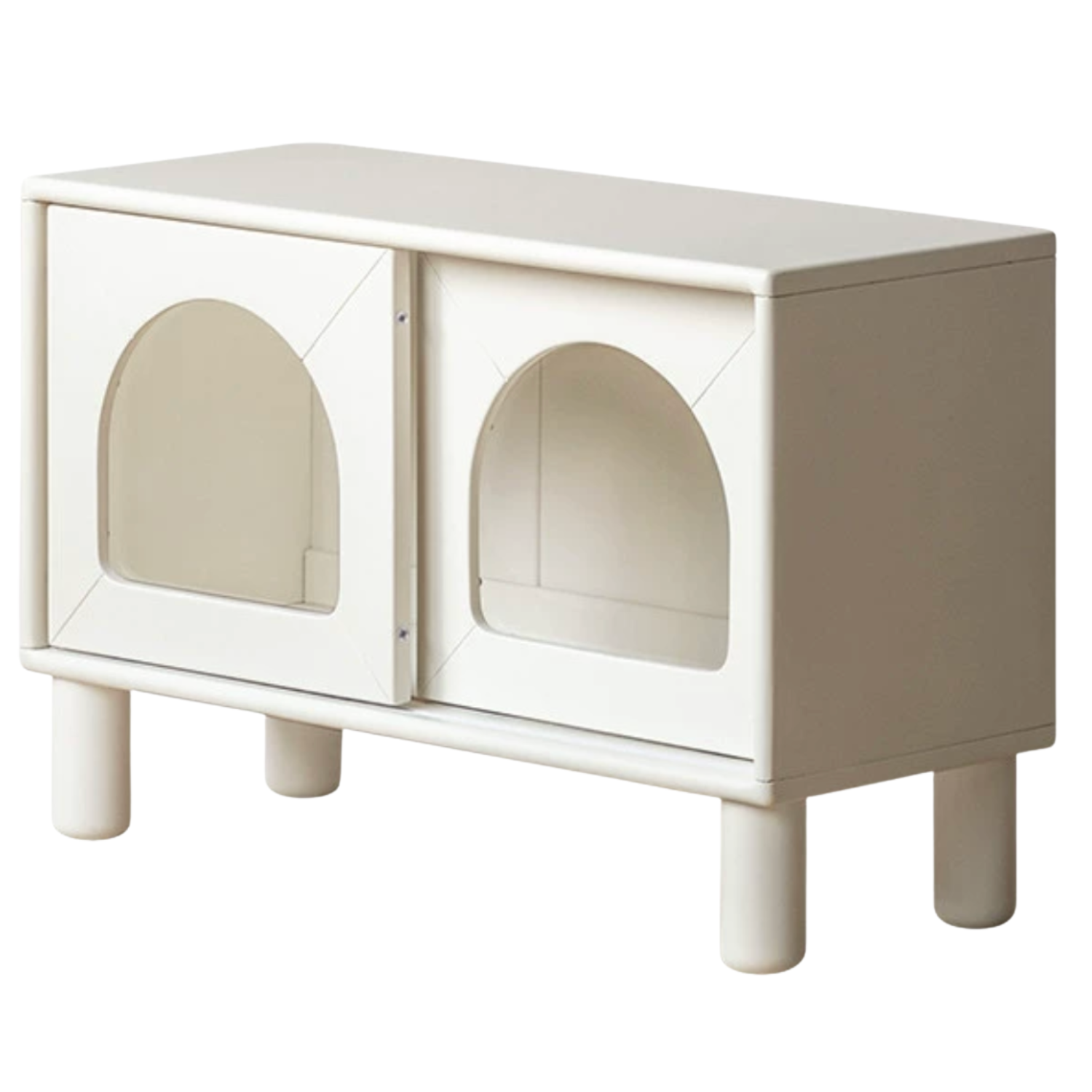 Beech, Solid Rubberwood Children's Сombination Bookcase