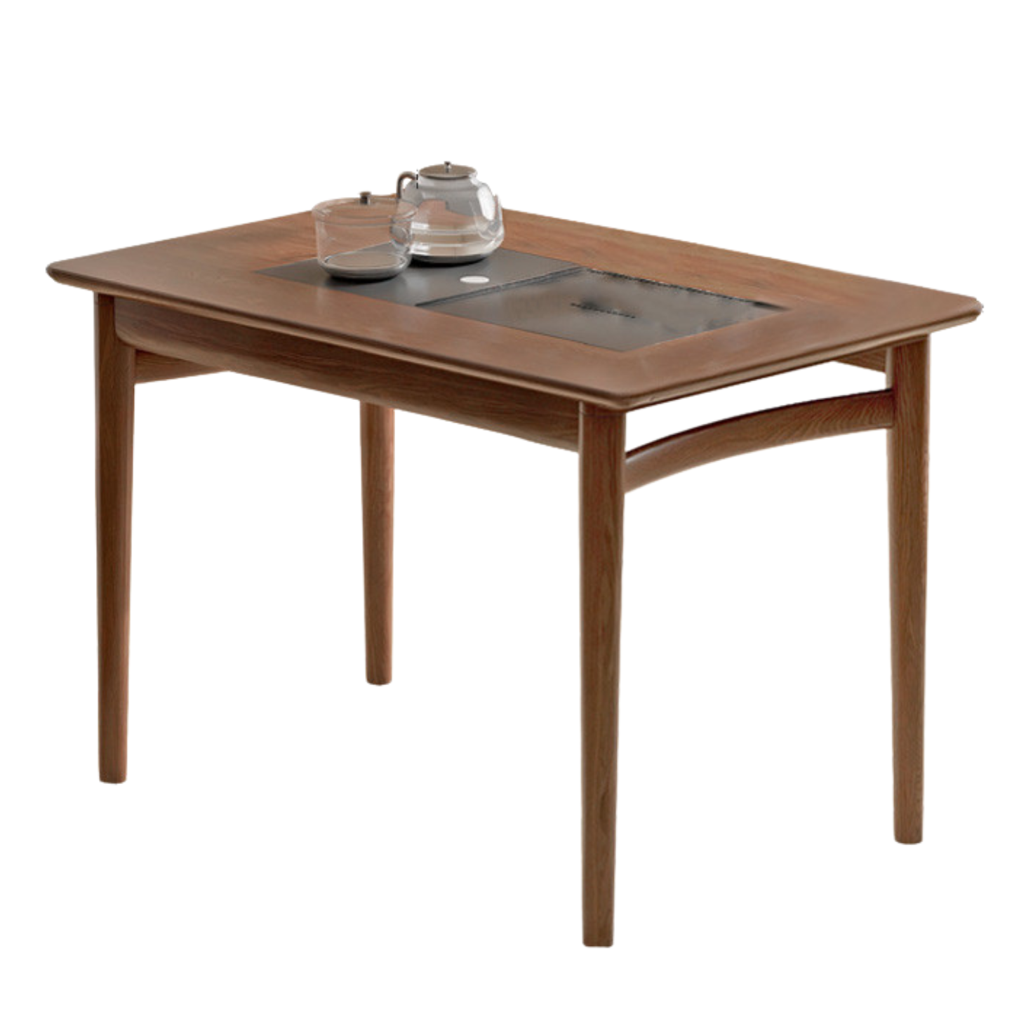 Ash solid wood tea table tea tray integrated