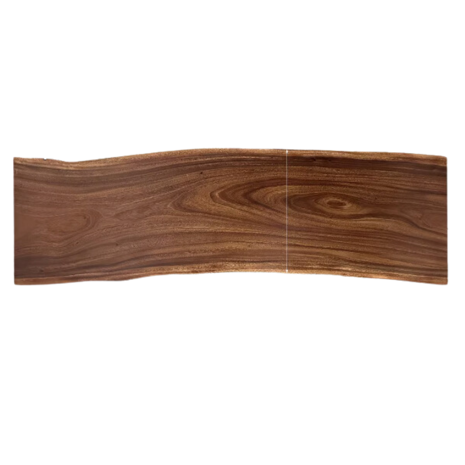 Black walnut Solid wood natural edge large top for dining table: