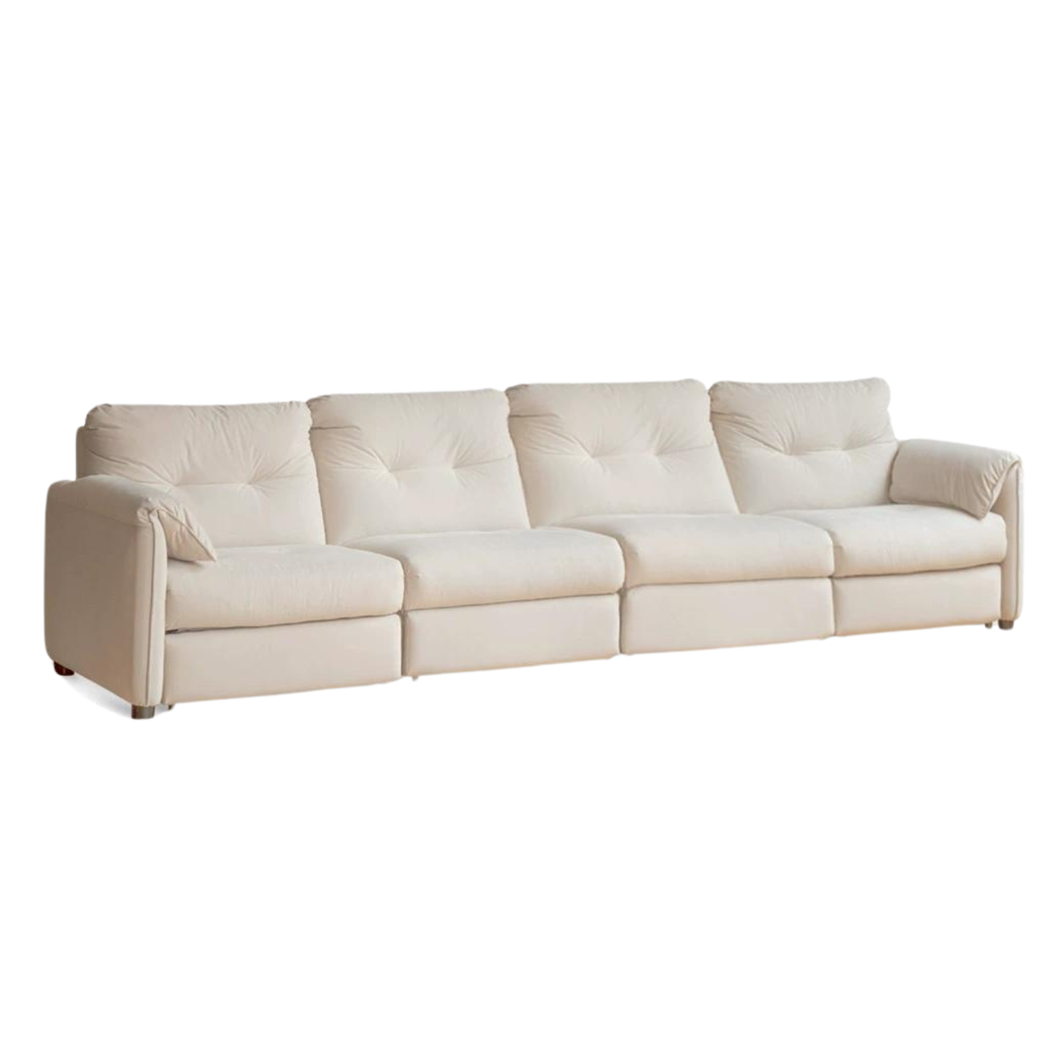 Fabric Electric White Cream Technology Functional Sofa