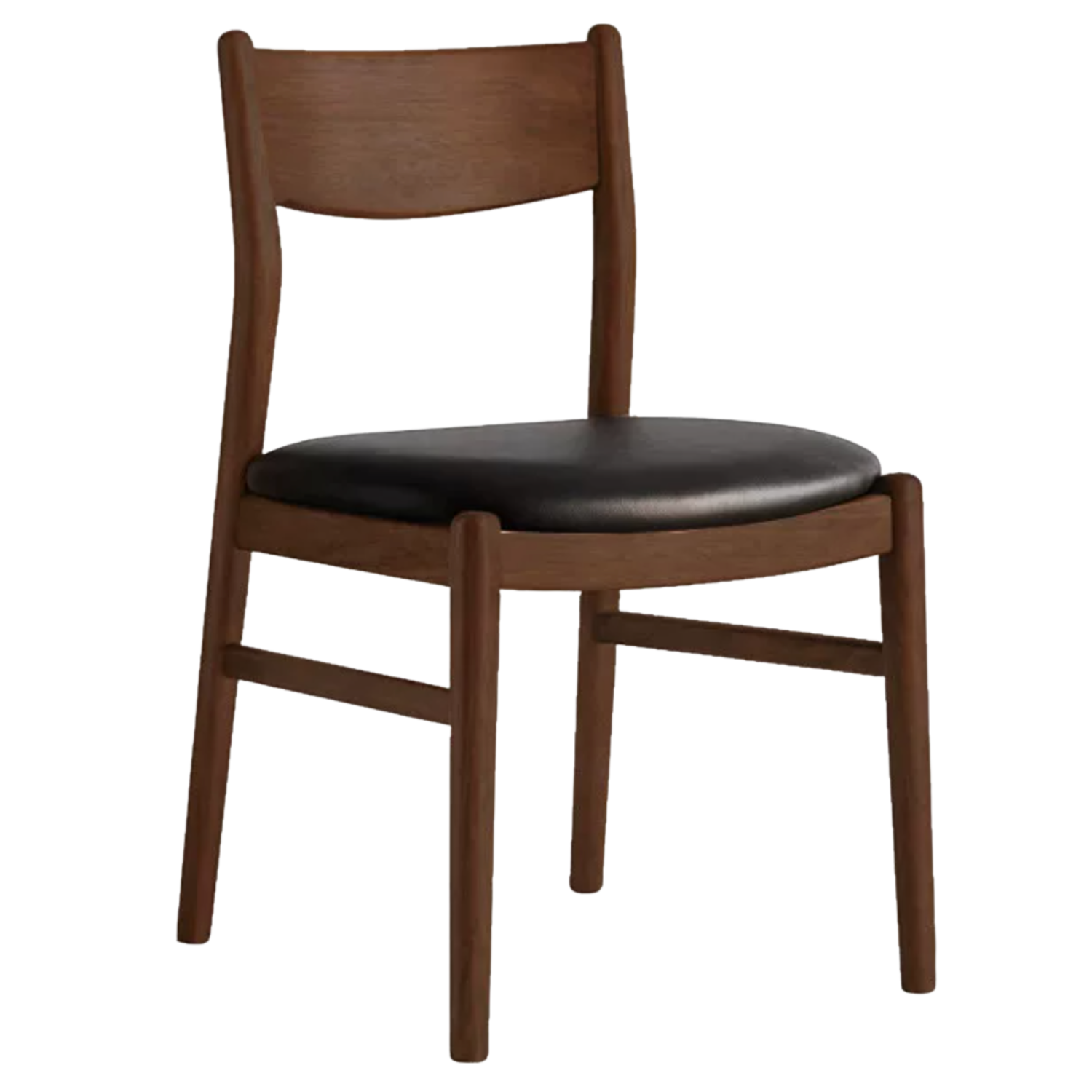 4 pcs Black Walnut, Ash, White Ash, Oak, Golden Pear, White Oak, Beech, Sandalwood Solid Wood Dining Chair