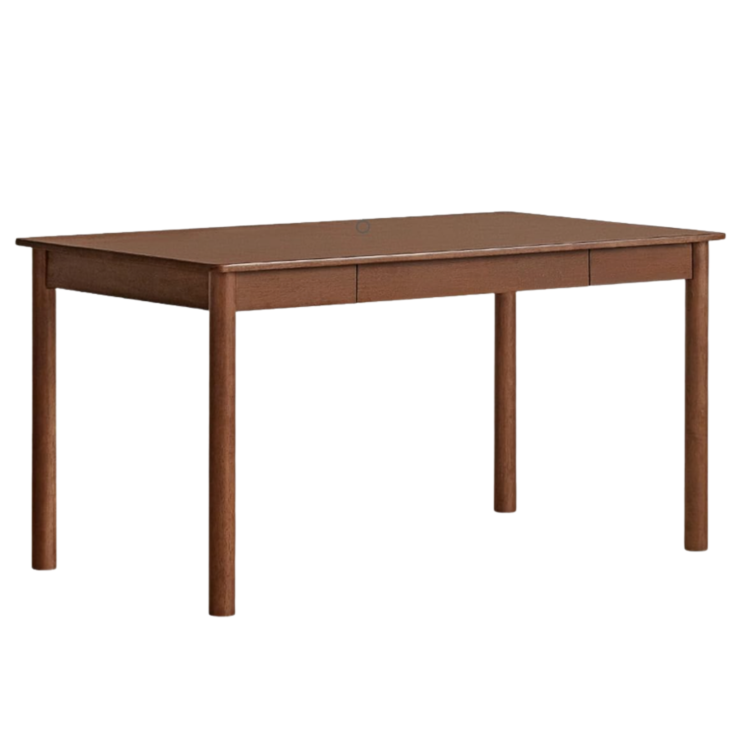 Black Walnut Solid Wood, solid Rubberwood Luxury Office Desk with drawer