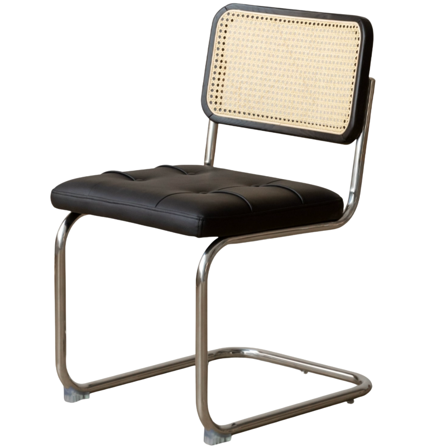 4 pcs Oak Solid Wood leather Soft Suspended Chair