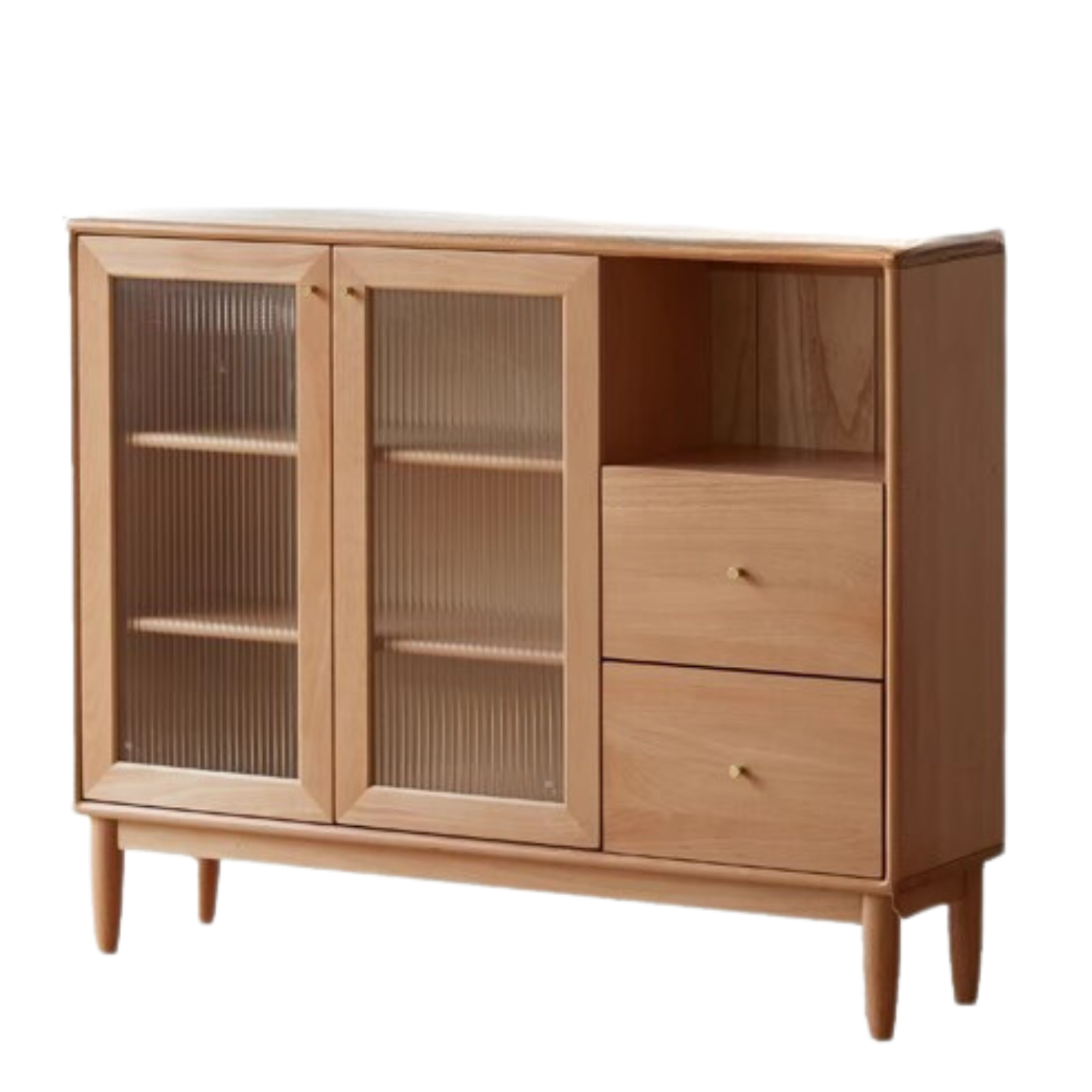 Beech Solid Wood Ultra-Thin Sideboard