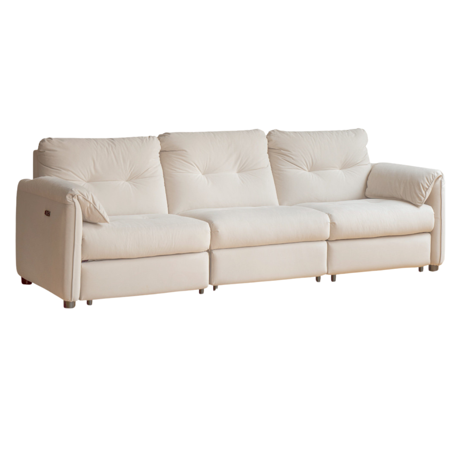 Fabric Electric White Cream Technology Functional Sofa