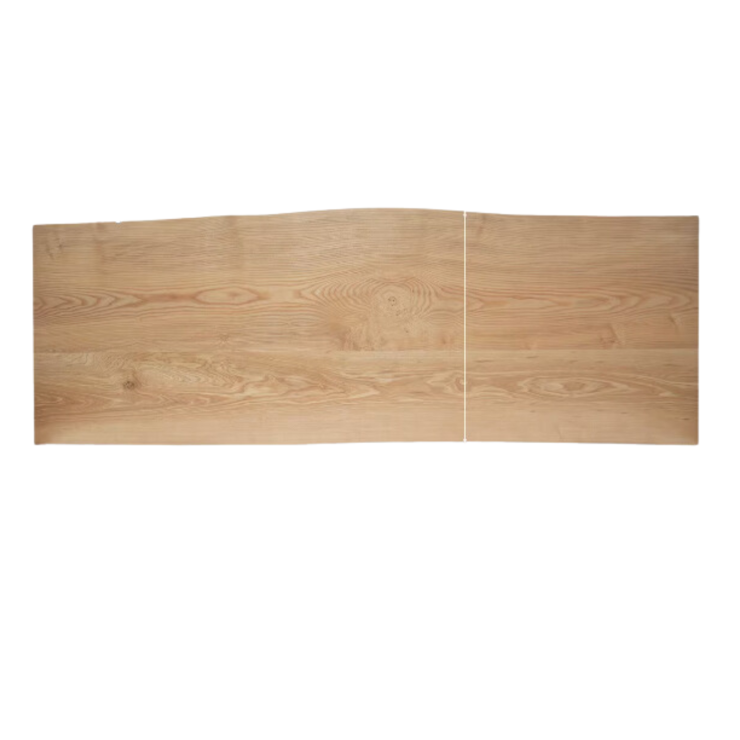 Ash solid wood large board natural edge for dining table