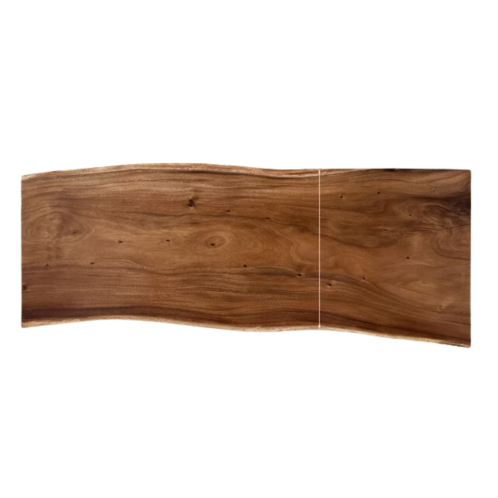 Black walnut Solid wood natural edge large top for dining table: