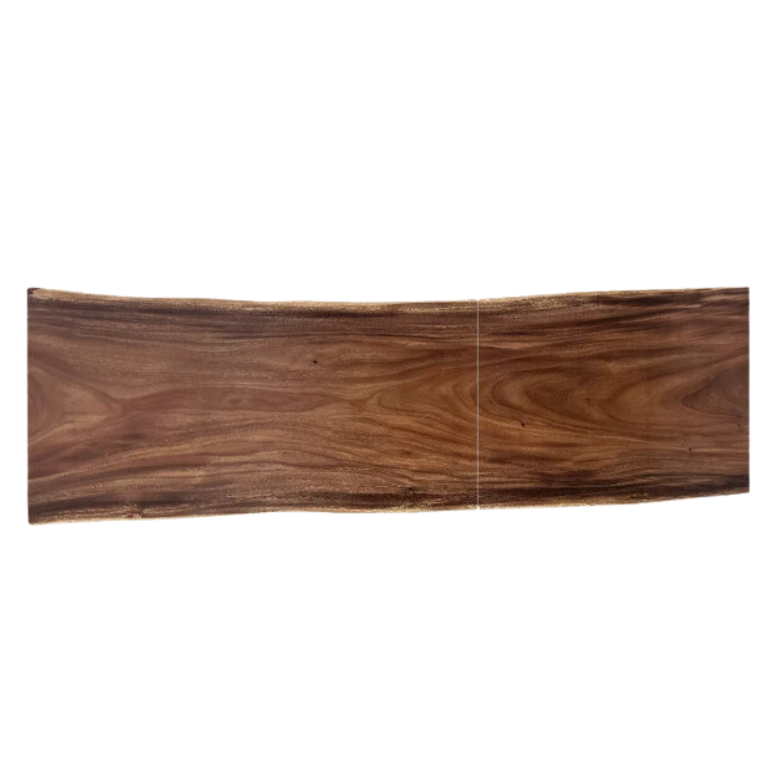 Black walnut Solid wood natural edge large top for dining table: