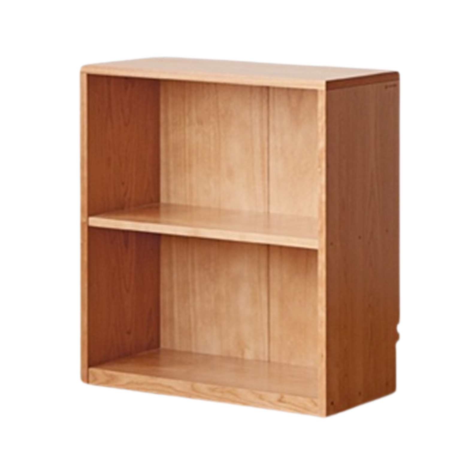 Cherry solid wood vintage floor storage bookcase<