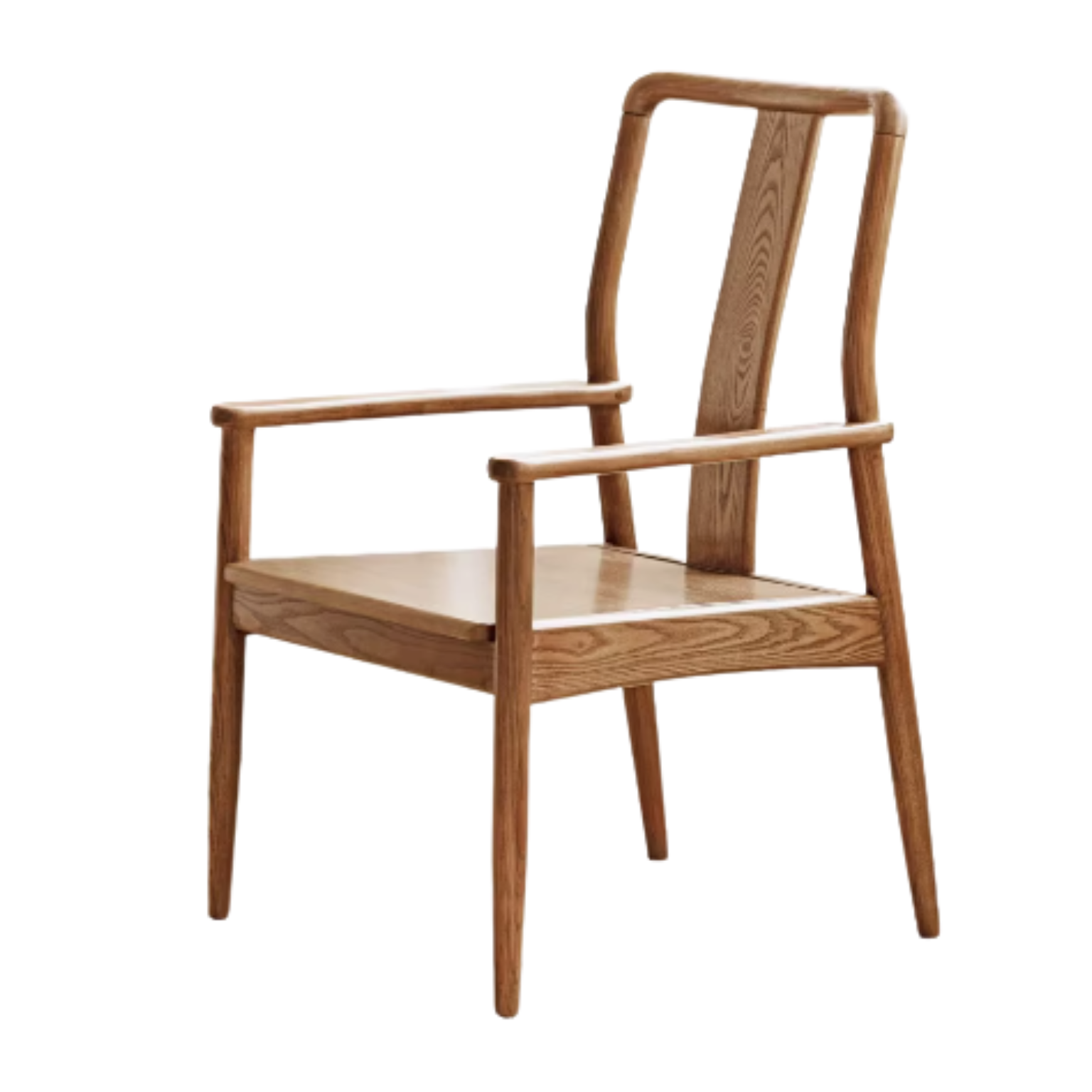 Ash Solid Wood Armchair :