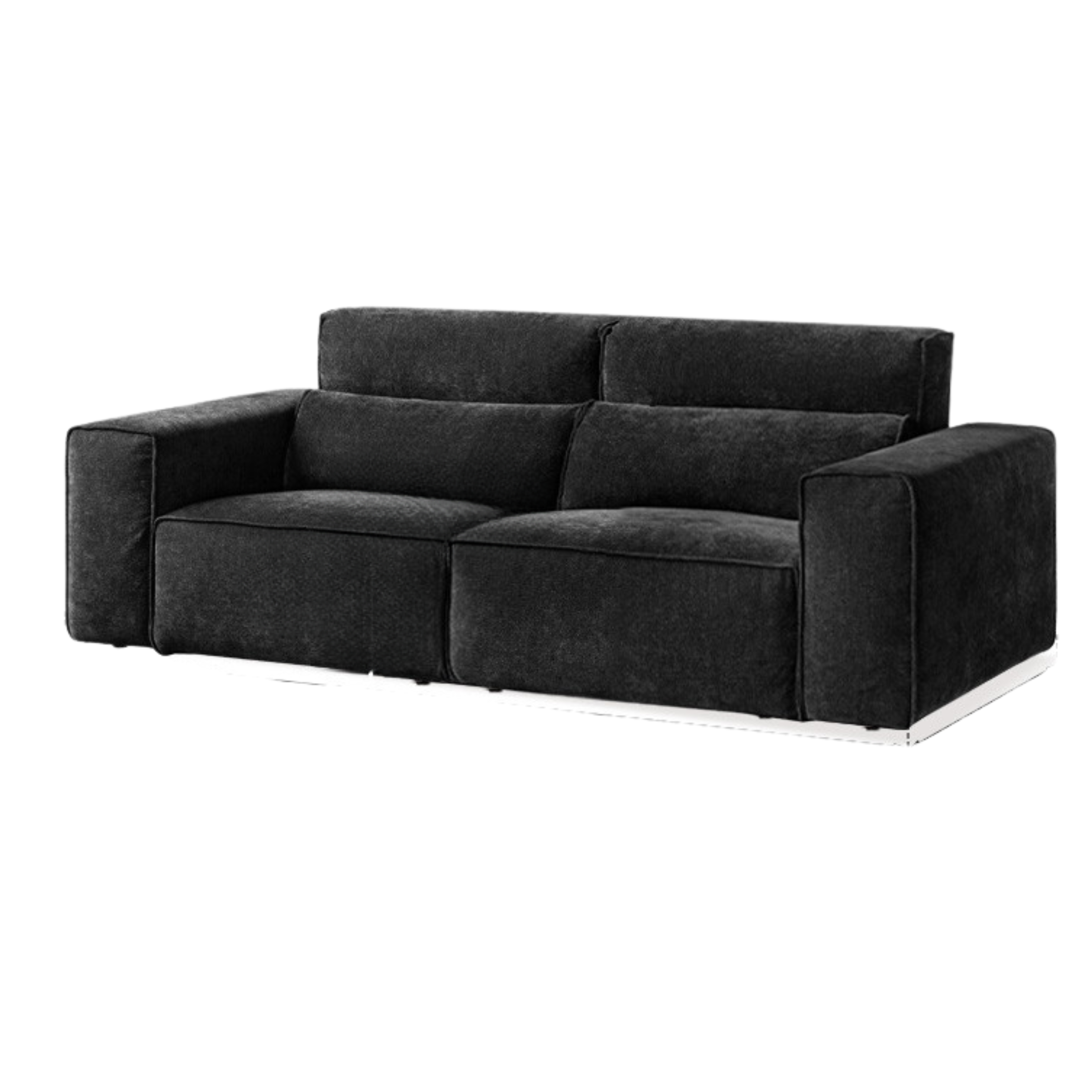 Fabric Modern Style chenille tofu block Sofa