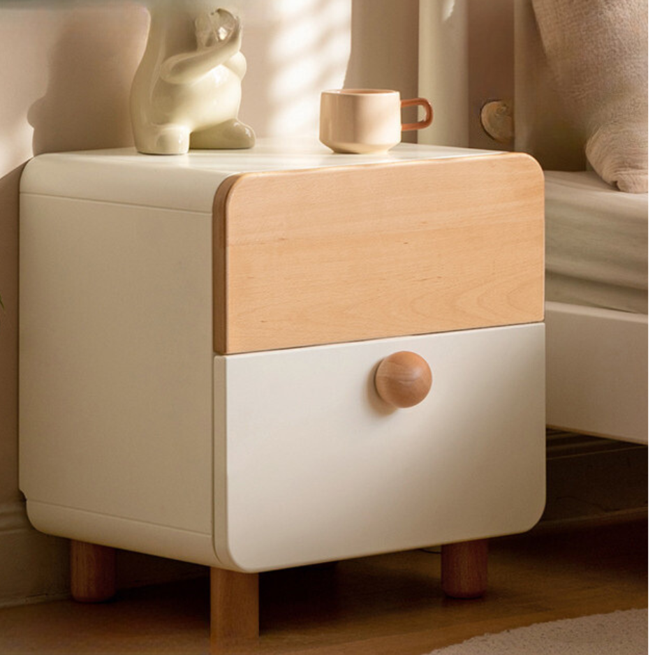 Corgi Butt nightstand poplar solid wood-