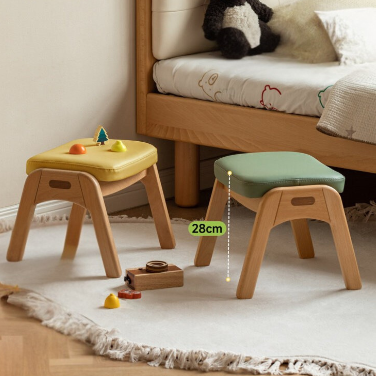 Beech Solid Wood Kids Chair-