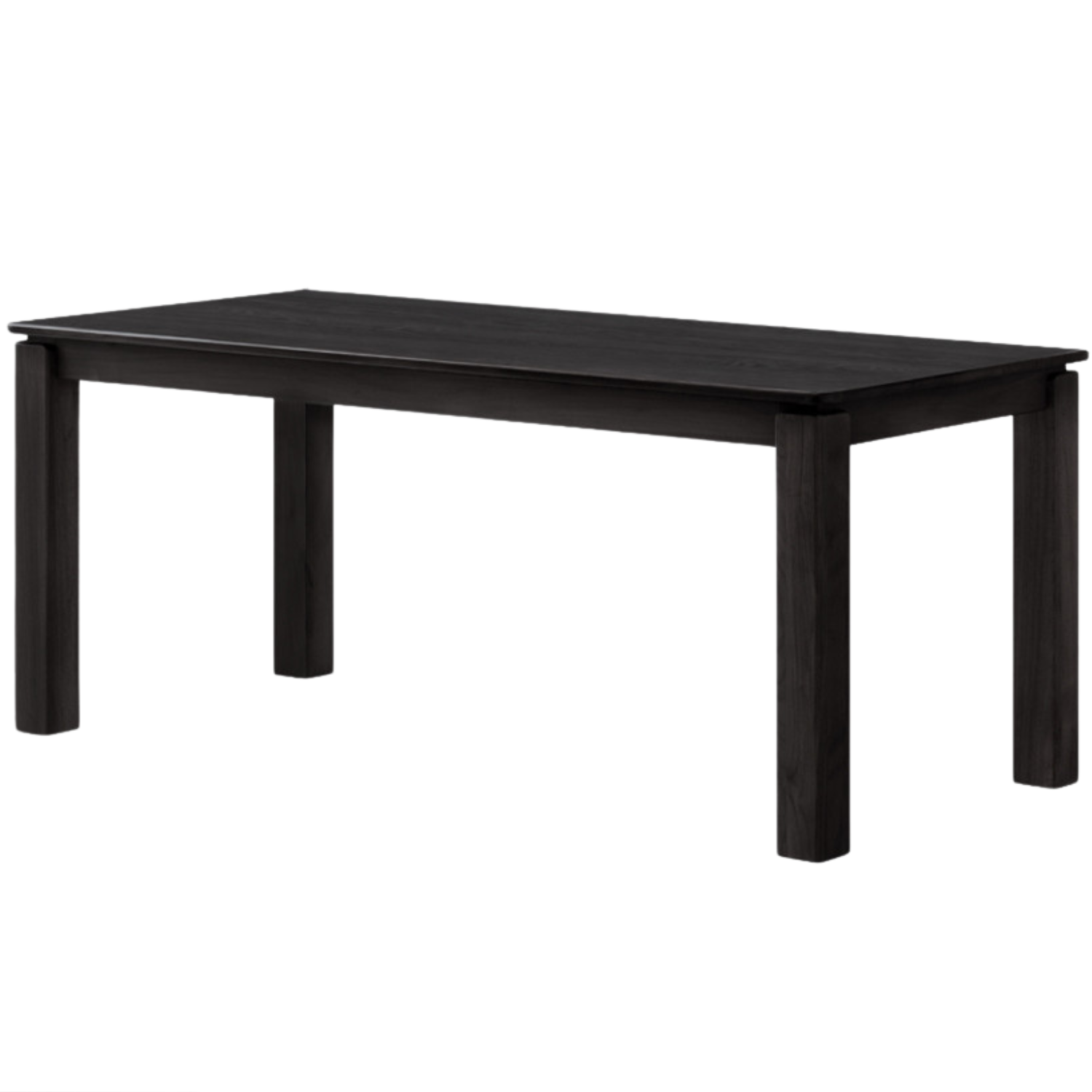 Black Walnut, Oak, Ash Solid Wood Large Board Dining Table