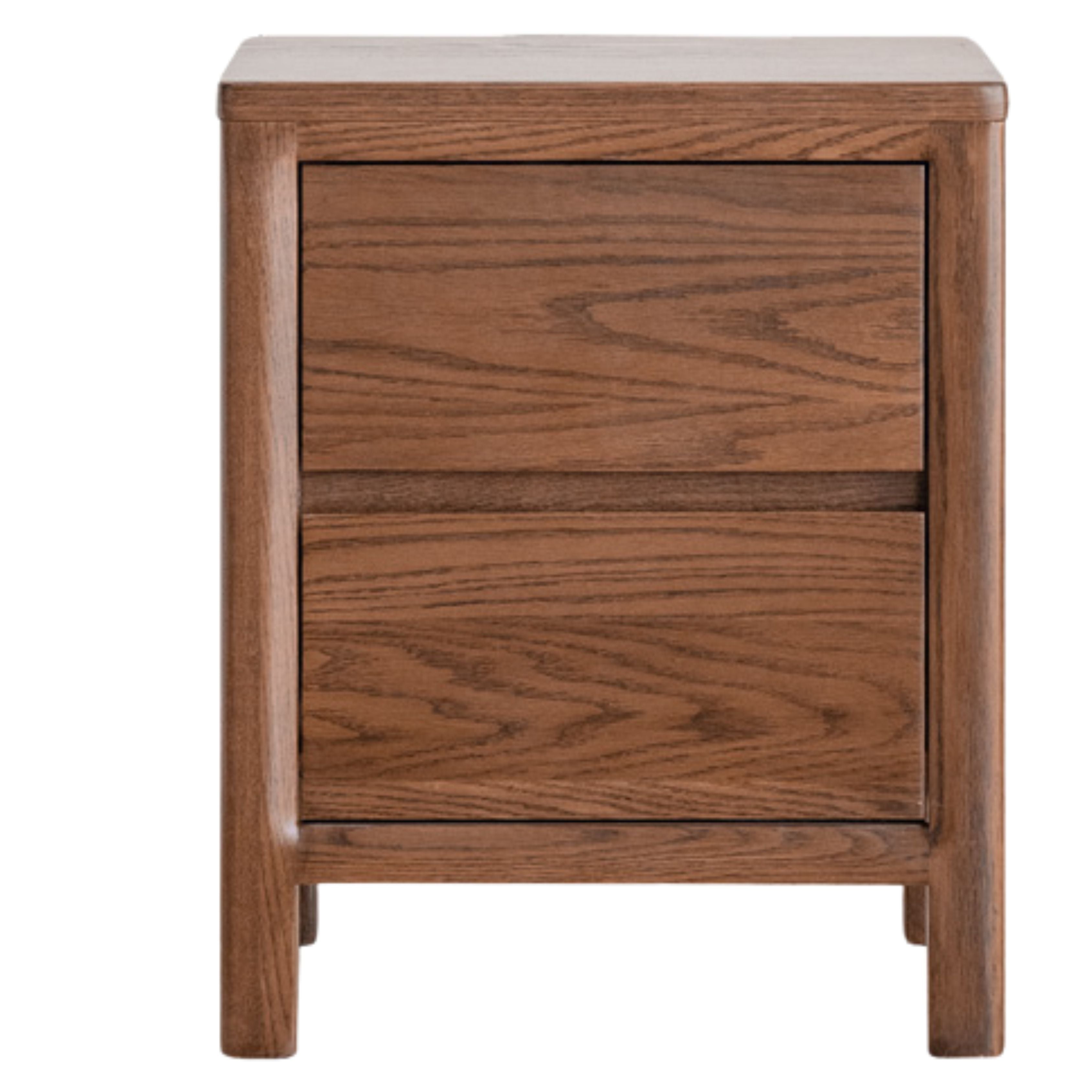 Oak Full Solid Wood Bedside Cabinet