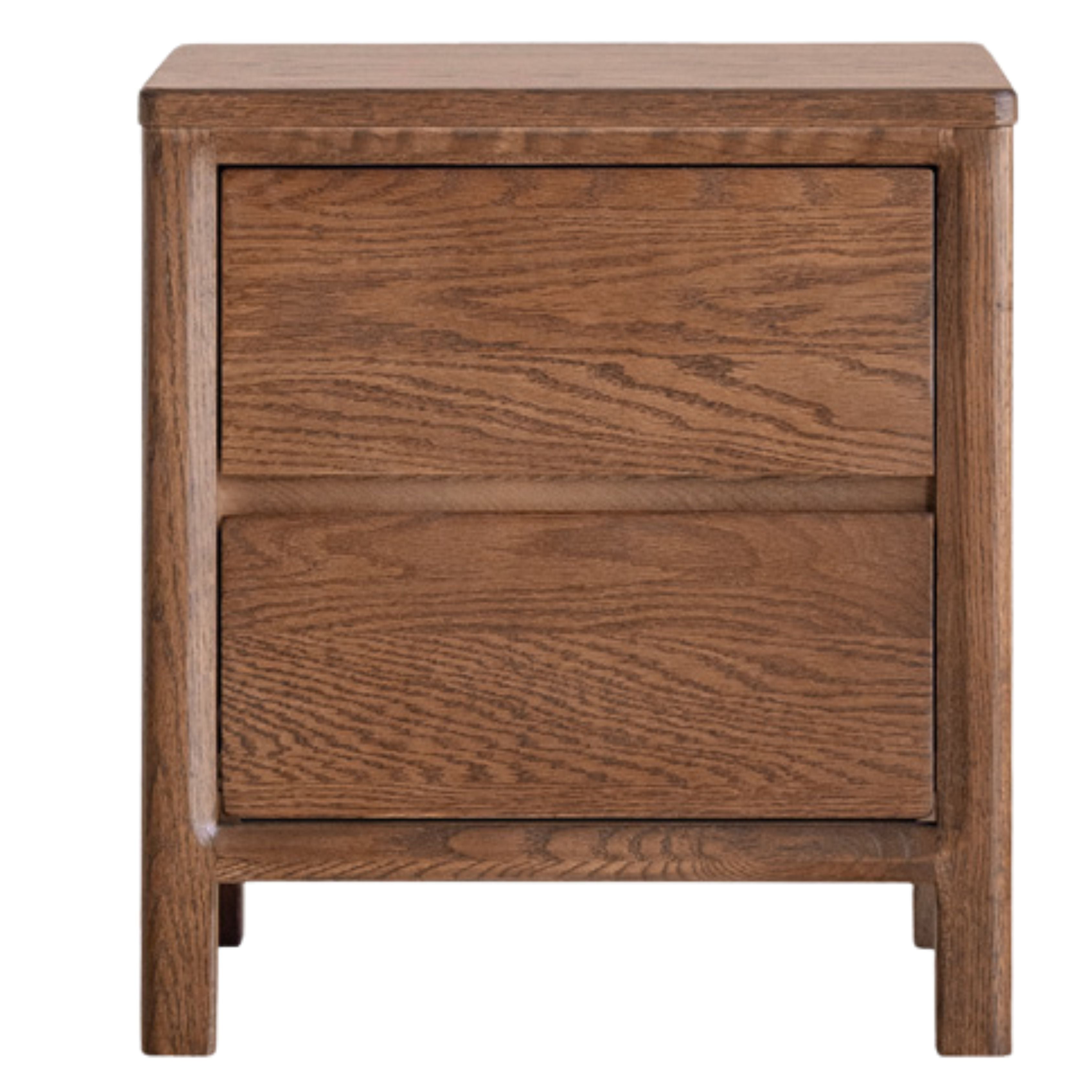 Oak Full Solid Wood Bedside Cabinet