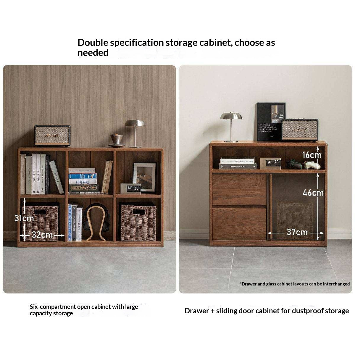 Solid Rubberwood, Oak Solid Wood Telescopic Corner Office Desk