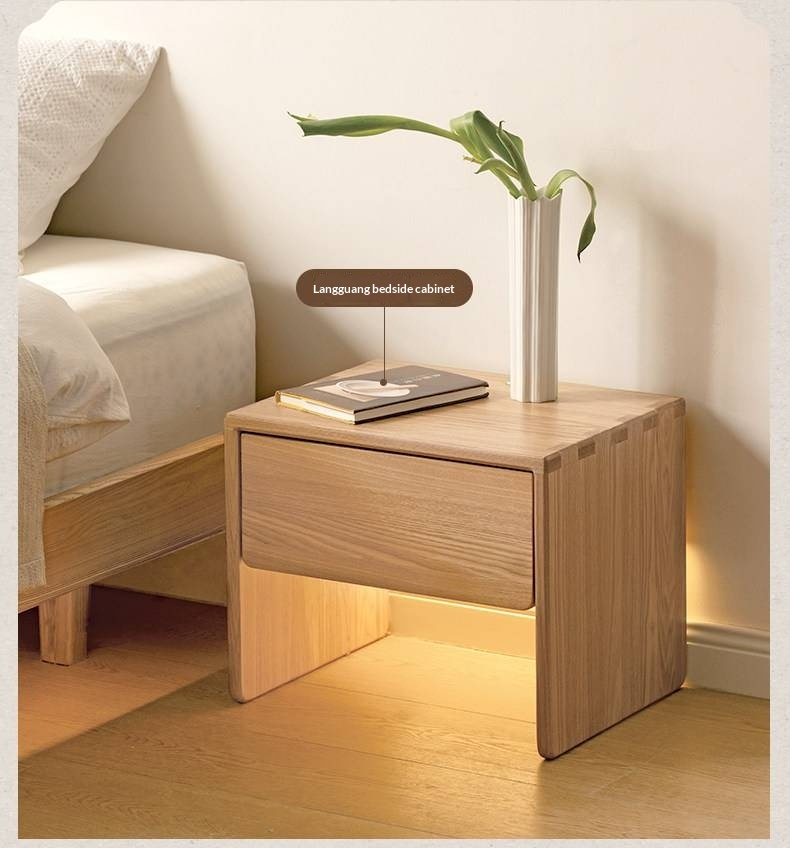 Ash Solid Wood Modern Simple