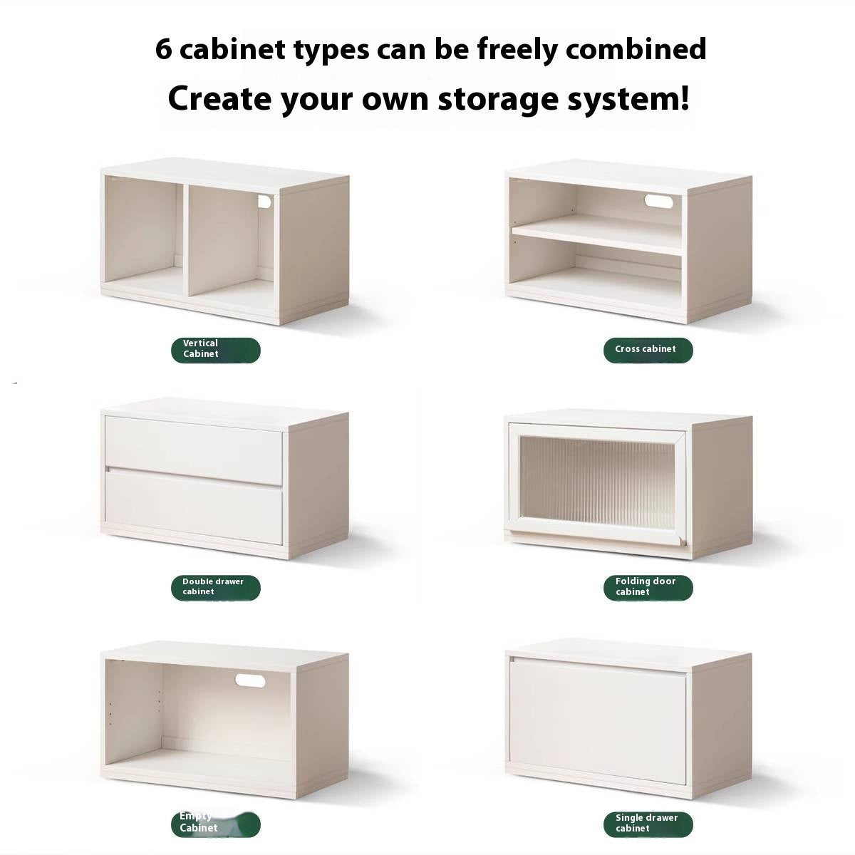 Tulip Tree Solid Wood Combination TV Cabinet