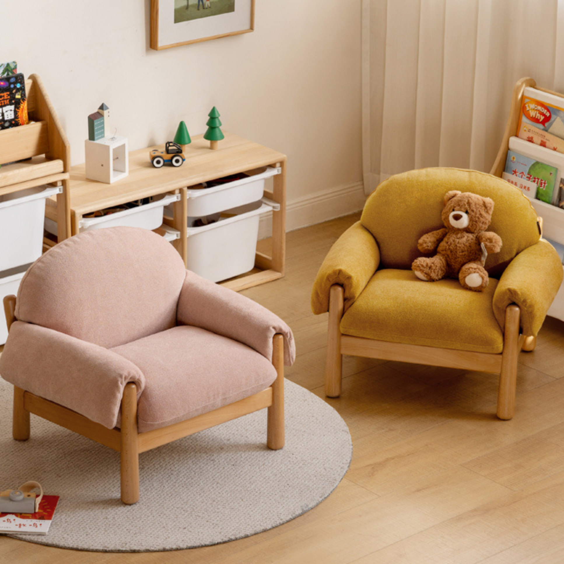 Beech Solid Wood Children s Chair