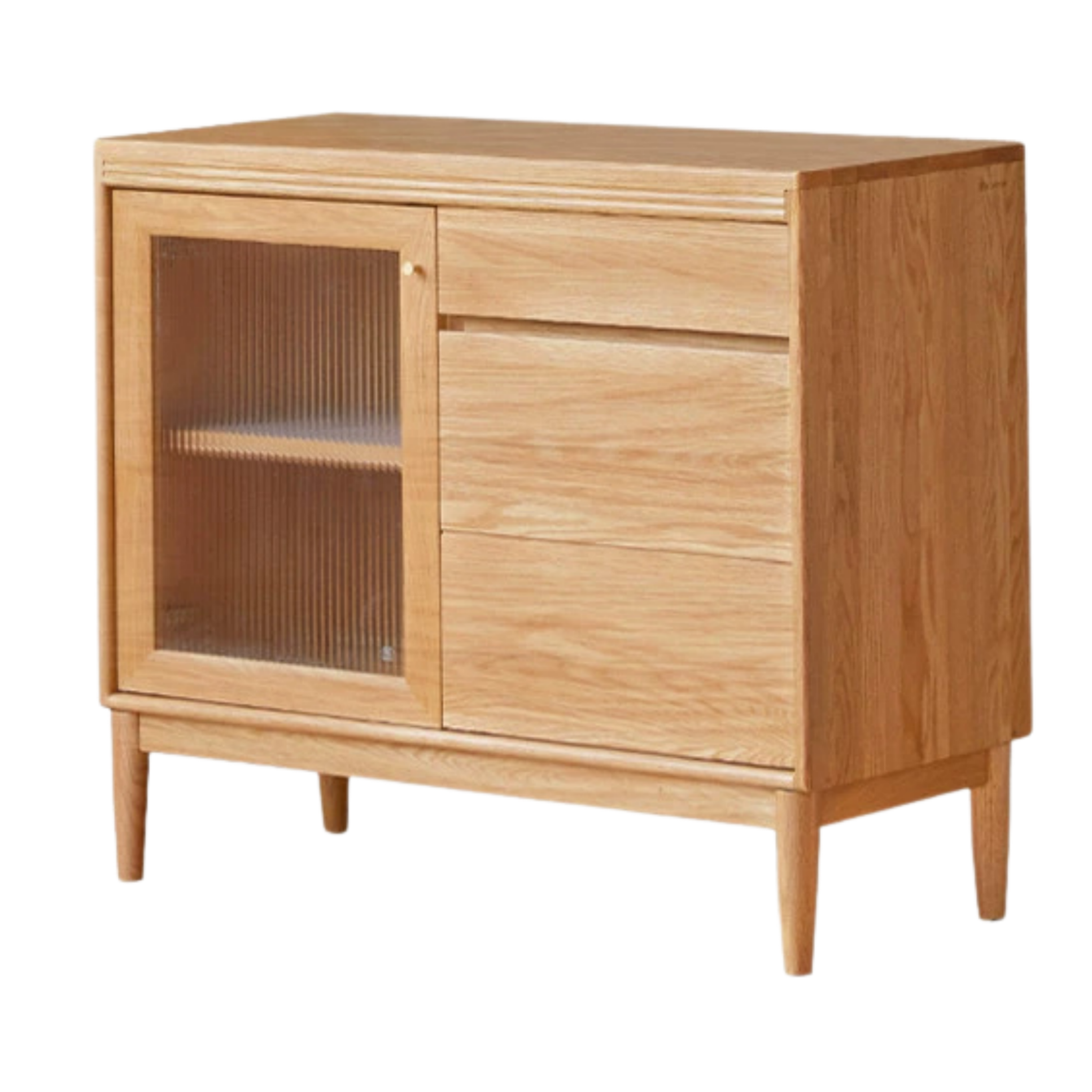 Oak Solid Wood Modern Sideboard