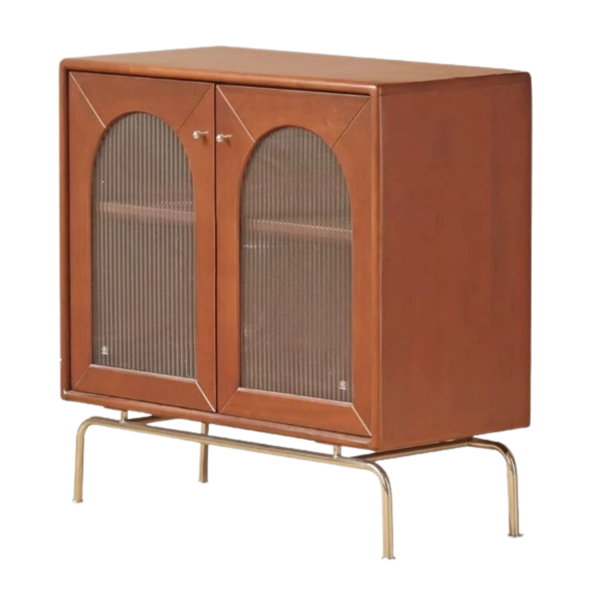 Poplar Solid Wood Style Retro Sideboard