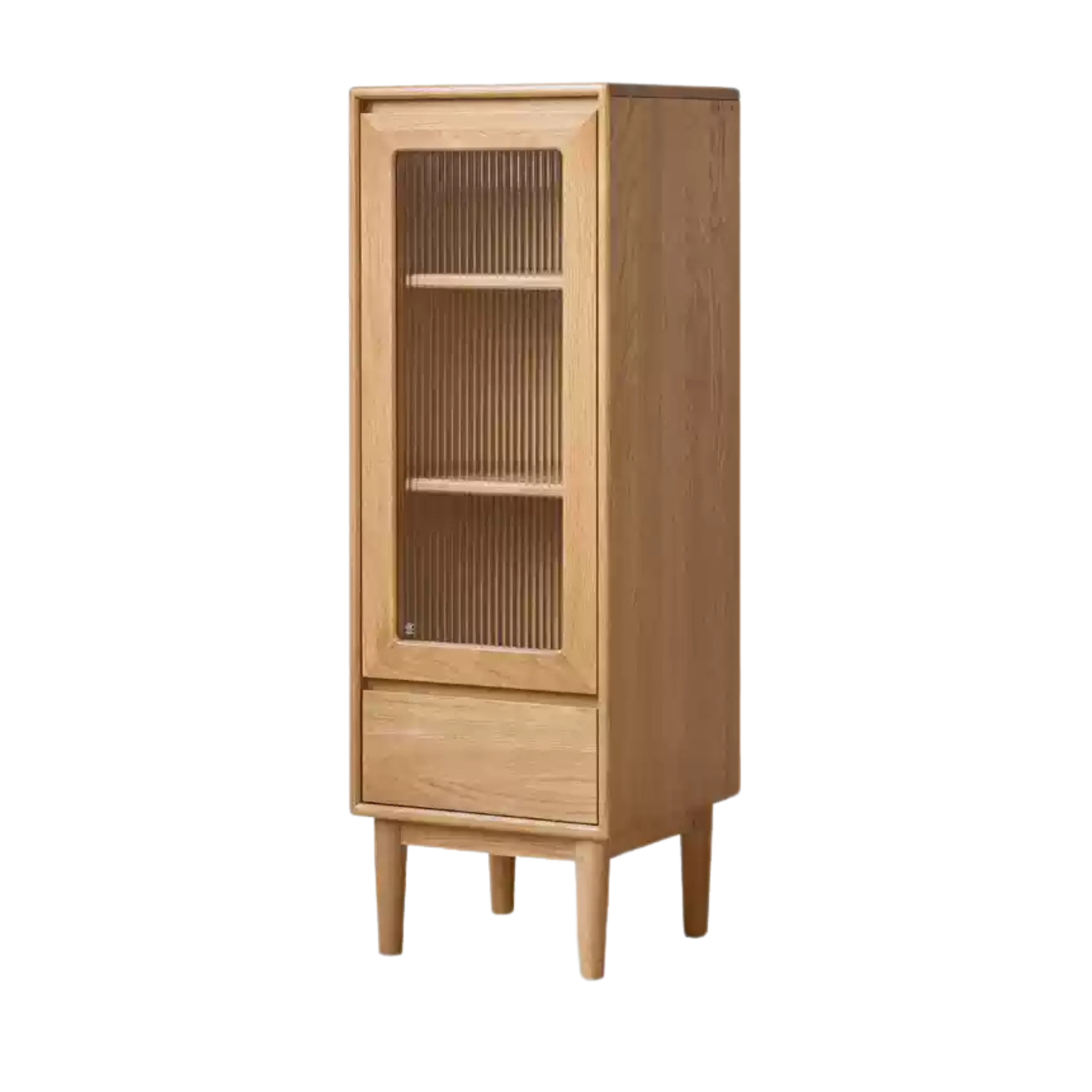 Oak Solid Wood Side Cabinet