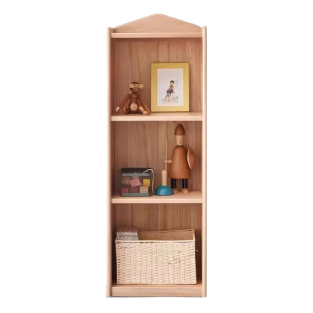 Beech solid wood combination Bookshelf, Cabinet