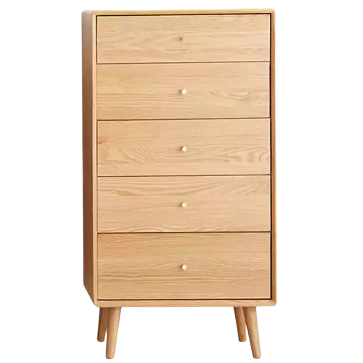 Oak Chest of Drawers Storage Cabinet