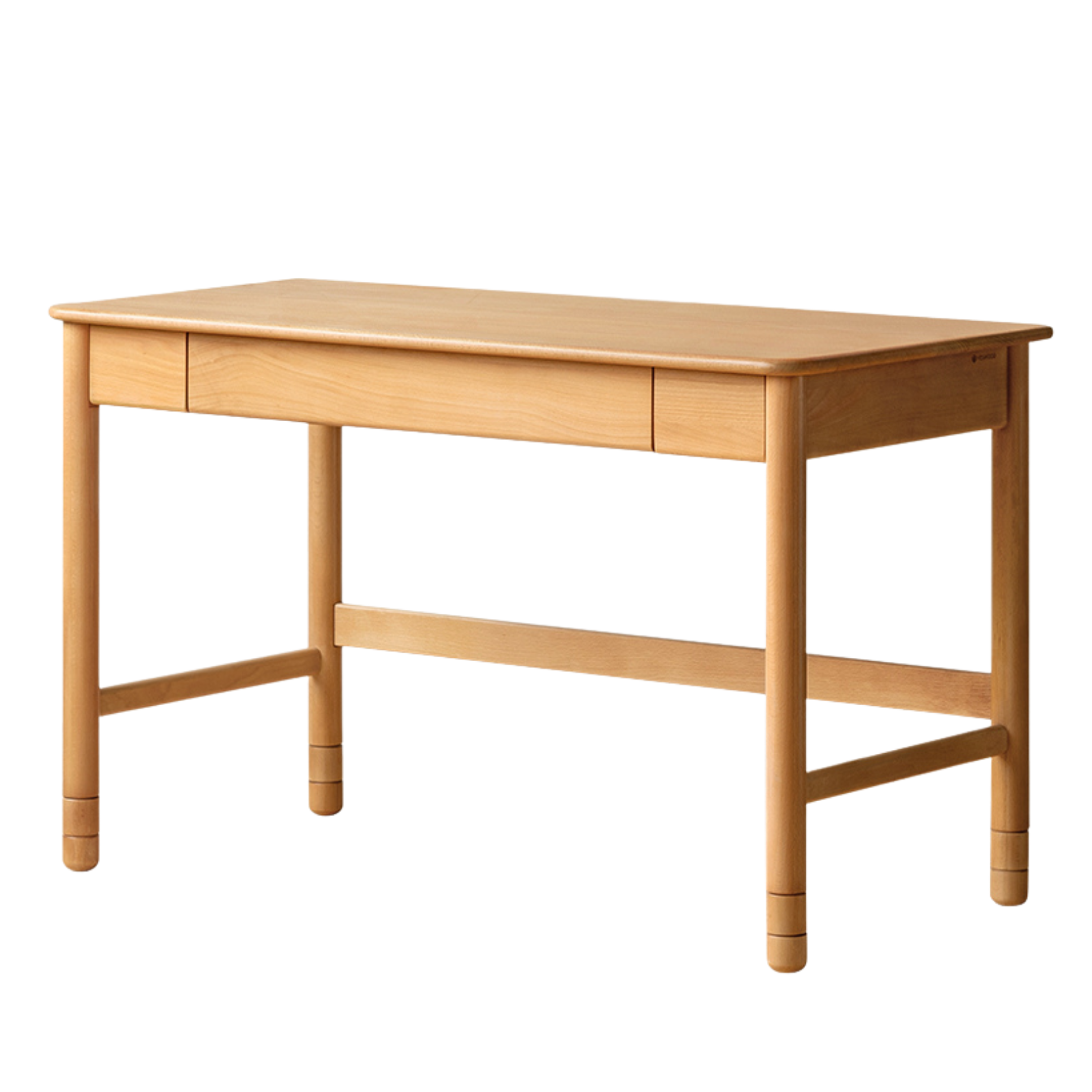 Oak, Beech Solid Wood Kids Lifting Study Desk