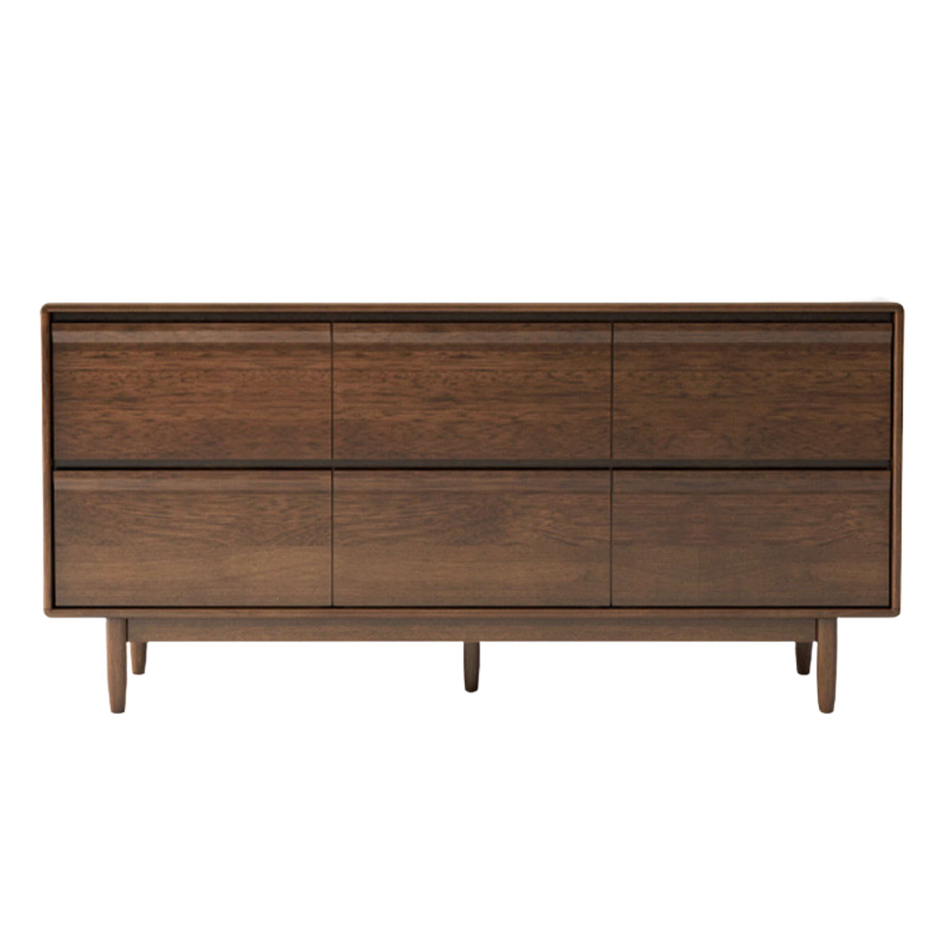 Black Walnut, Sandalwood Solid Wood Dresser