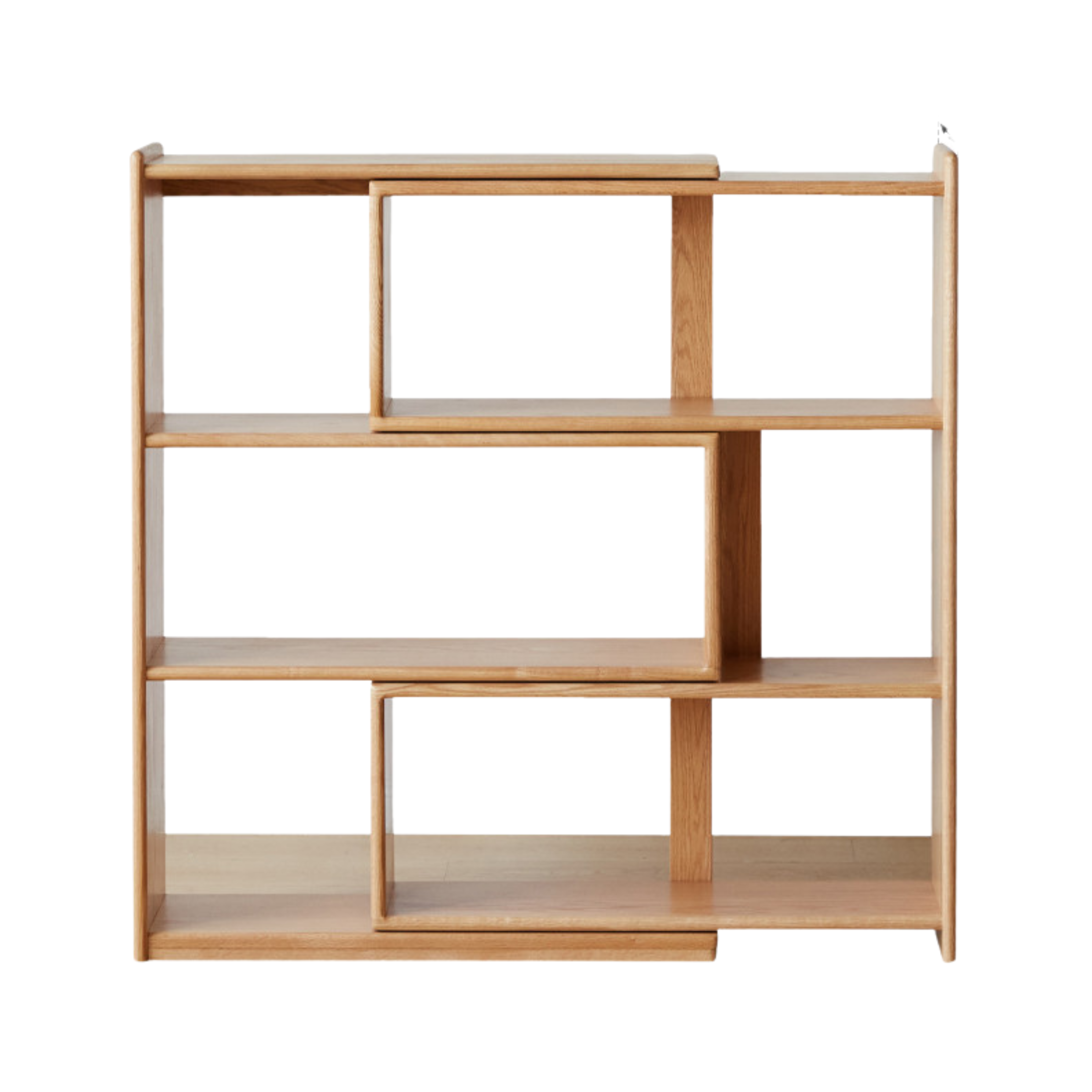 Oak solid wood bookshelf