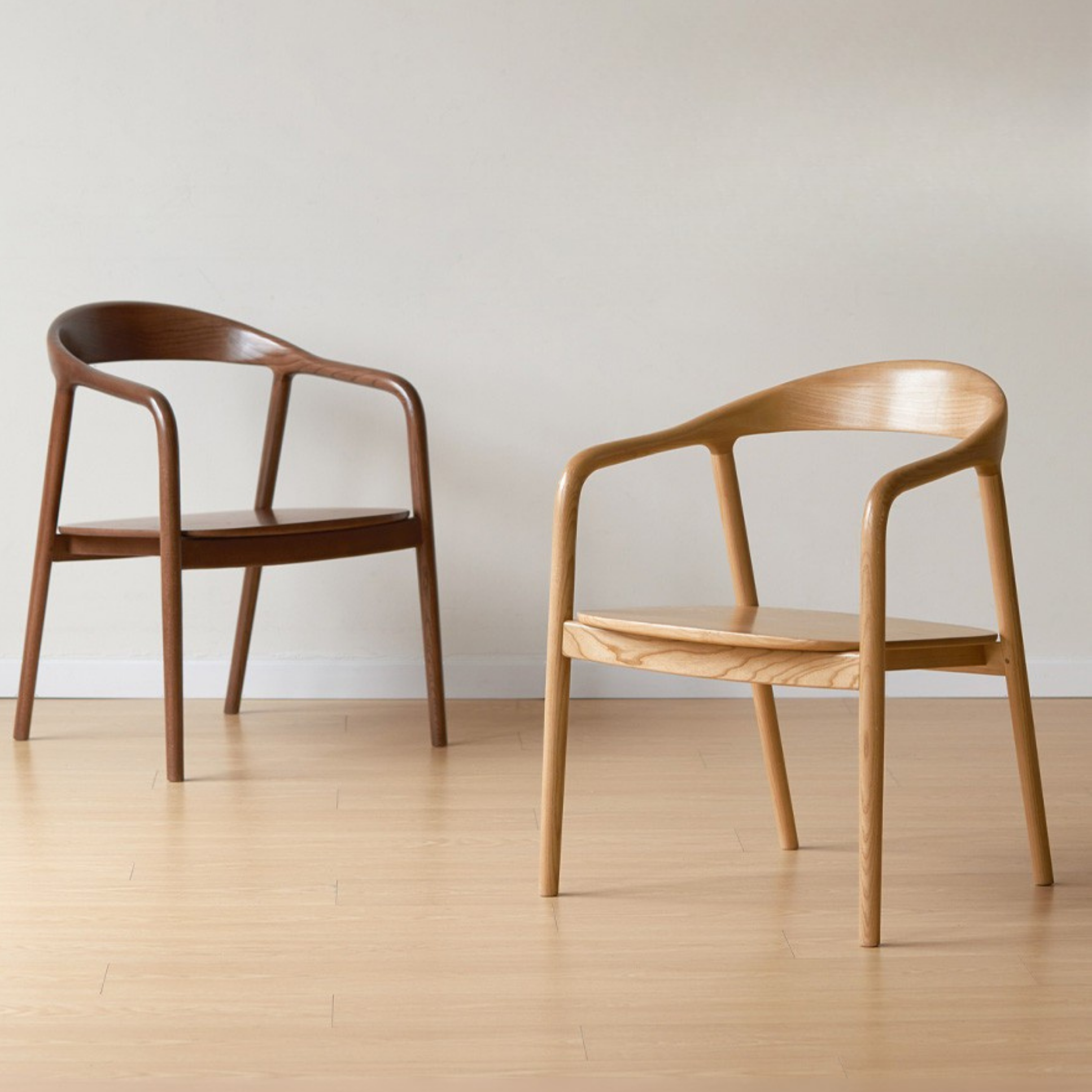 Ash Solid Wood Leisure Armchair