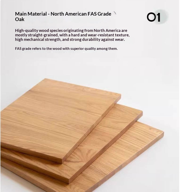 Solid RubberWood, Oak Solid Wood TV Cabinet Floor Combination,