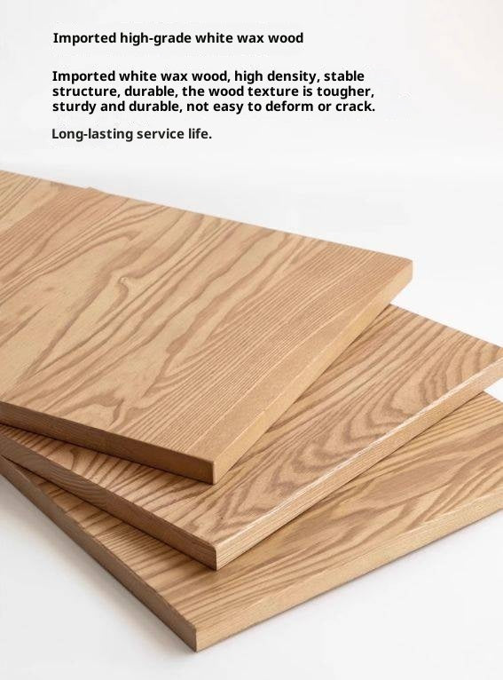 Ash Solid Wood Wabi Sabi Style Creative Coffee Table