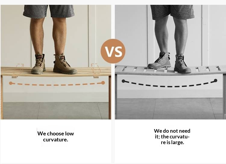 Oak Solid Wood High Box Bed in Modern Minimalist Design