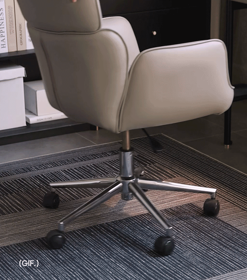 Organic Leather Lift Office Chair